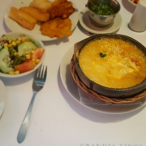 cazuela de mariscos