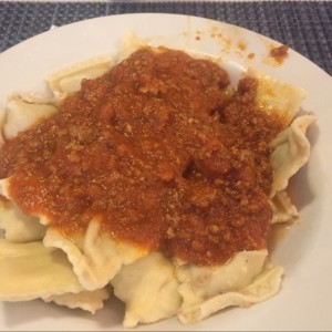 ravioli bolognesa