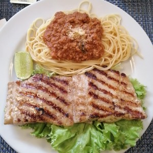 Robalo a la plancha