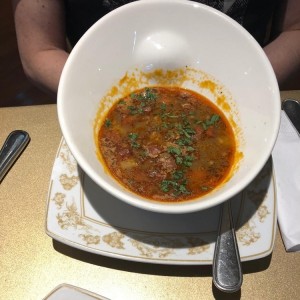Lentejas con chorizo al estilo Lyon
