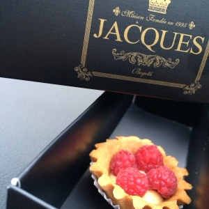 Tartaleta de frambuesa 
