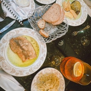 Pescado en mantequilla 