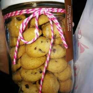 galletas con chispas de chocolate