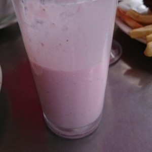 malteada de frutos rojos 