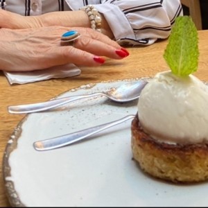 Enyucao con helado 