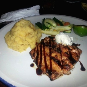 Grill salmon