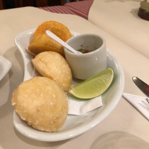 entrada de empanaditas