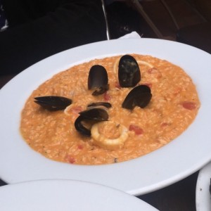 rissoto de mariscos 