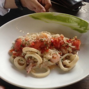 arroz con frutos del mar 