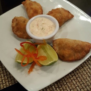 empanadas con salsa de el chef
