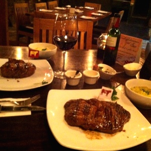 Angus ancha y bife de chorizo