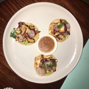 Tacos de pulpo