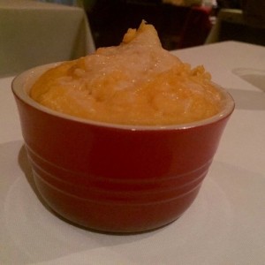 pure de papa criolla con rocoto