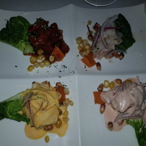 ceviche cuatro sabores