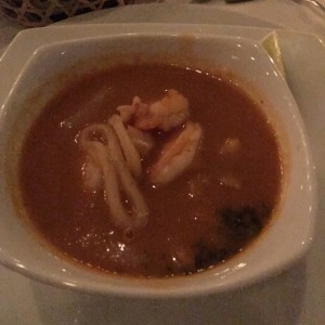 sopa de mariscos