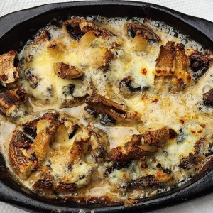 Champiñones Gorgonzola