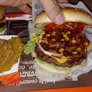 Hamburguesa tejana 