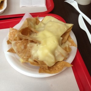 totopos con queso