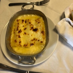 Canelones de pollo
