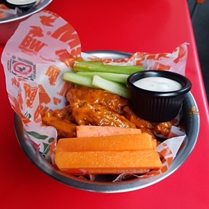 alitas en salsa Buffalo wings