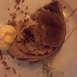 Postre de coco