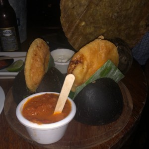 arepa de huevo
