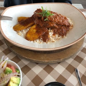 El plato de la cocinera