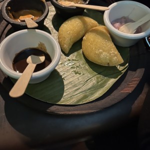 Empanadas bogotanas