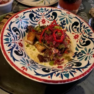 Ceviche de chicharron