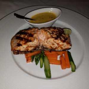 Salmon a la plancha