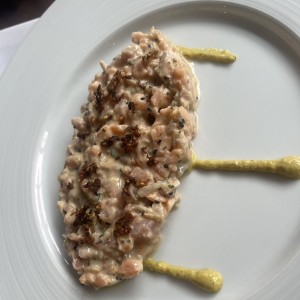 Tartare de salmon y atun 