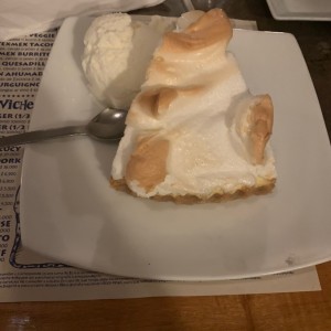 Pie de limon