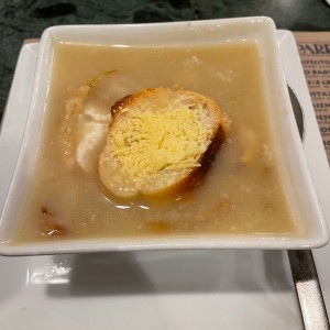 Sopa de cebolla