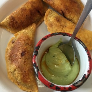 empanadas de maiz pelado