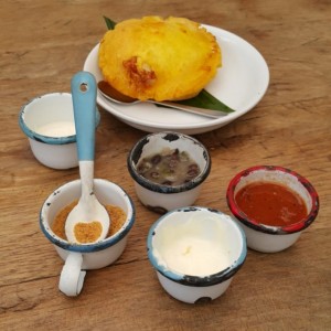 arepa de huevo