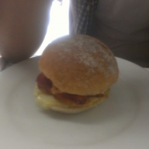 sanduche de tocineta