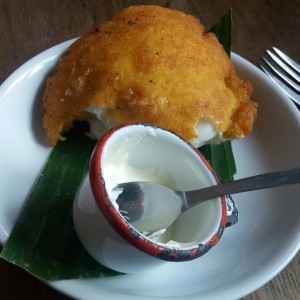 Arepa de huevo