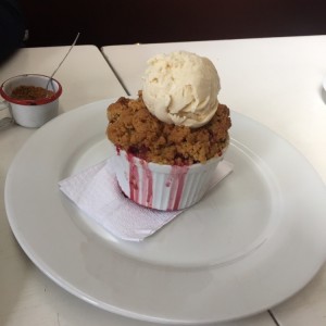 Crumble de manzana 