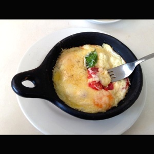 Cazuela de huevos