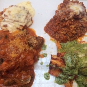 Fantasia al horno (4 minilasagnas )