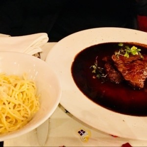 Ternera en salsa balsamico