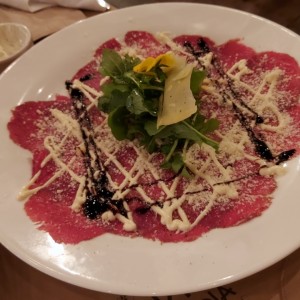 carpachio de res