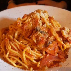 spaguetti amatriciana