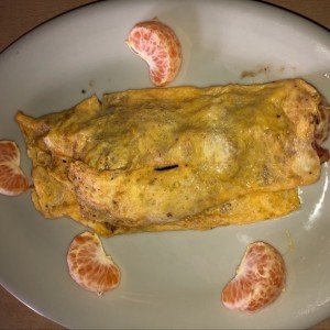 Omelette con tocineta