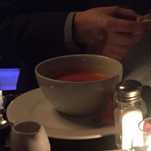 sopa de tomate