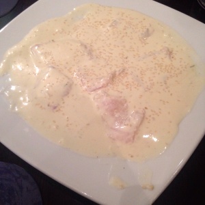 Tiradito de ajonjoli