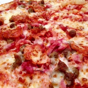 pizza de carnes