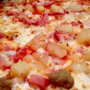 pizza hawaiana