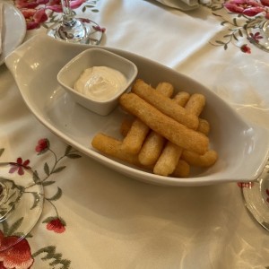 Yuca con suero
