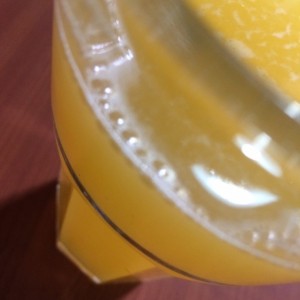 Jugo de naranja
